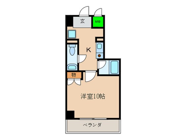 サンシティ四条西洞院の物件間取画像